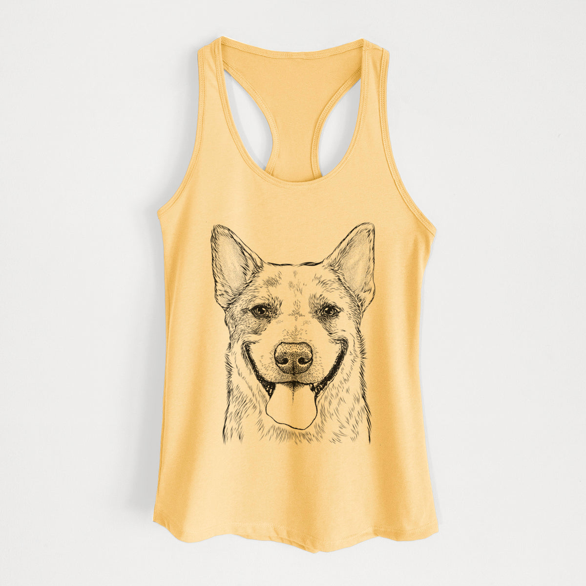 Rio the Australian Cattle Dog - Women's Racerback Tanktop