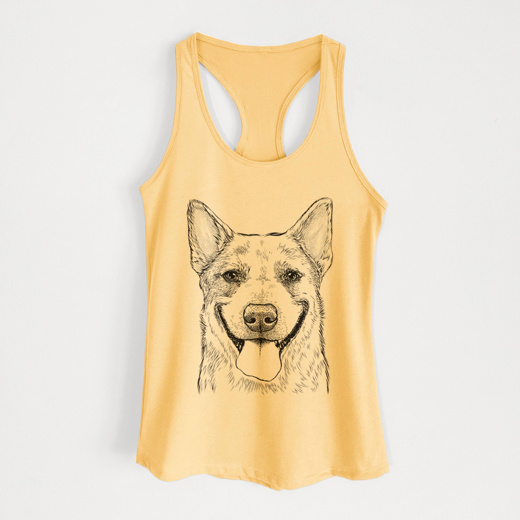 Rio the Australian Cattle Dog - Women's Racerback Tanktop