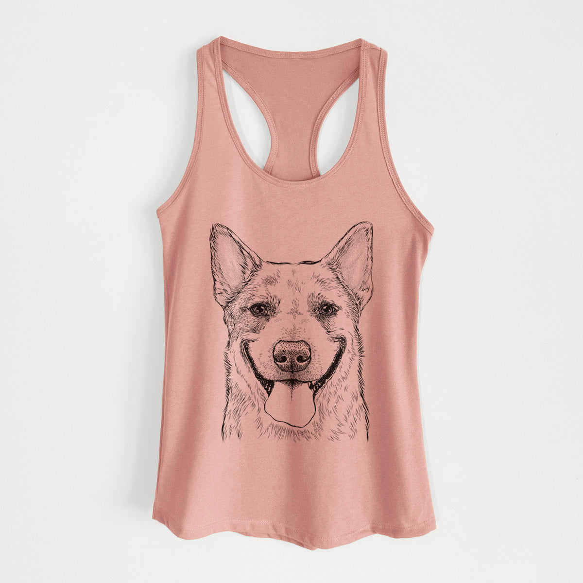 Rio the Australian Cattle Dog - Women's Racerback Tanktop