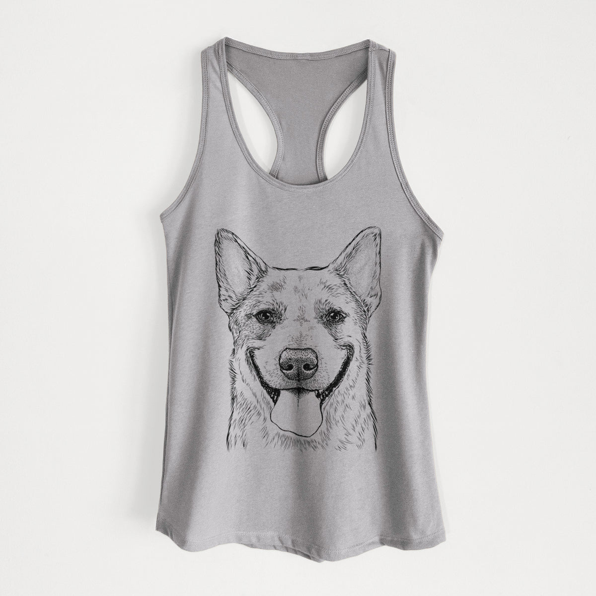 Rio the Australian Cattle Dog - Women&#39;s Racerback Tanktop