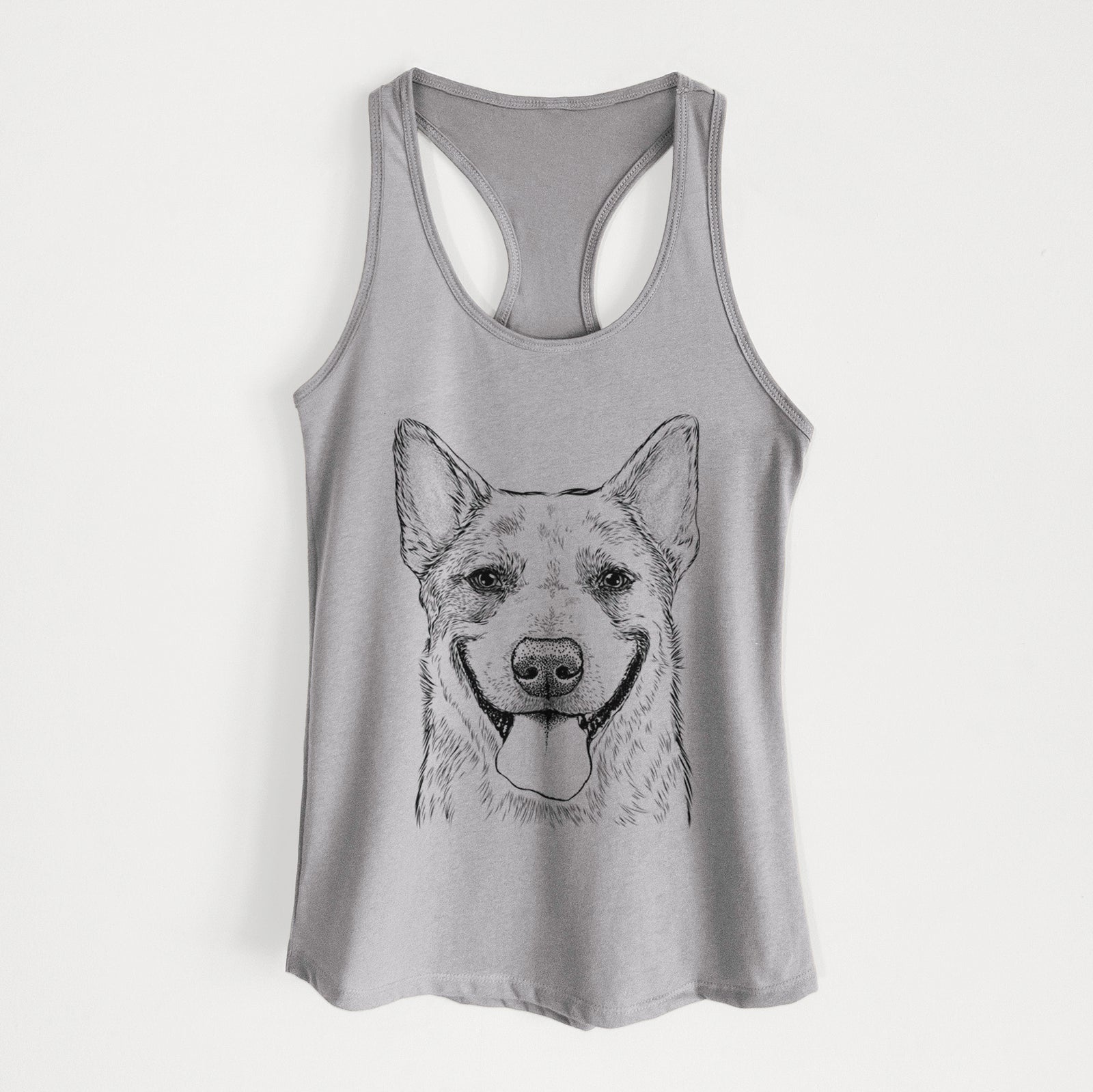 Rio the Australian Cattle Dog - Women's Racerback Tanktop