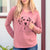 Bare Riot the Dalmatian - Cali Wave Hooded Sweatshirt