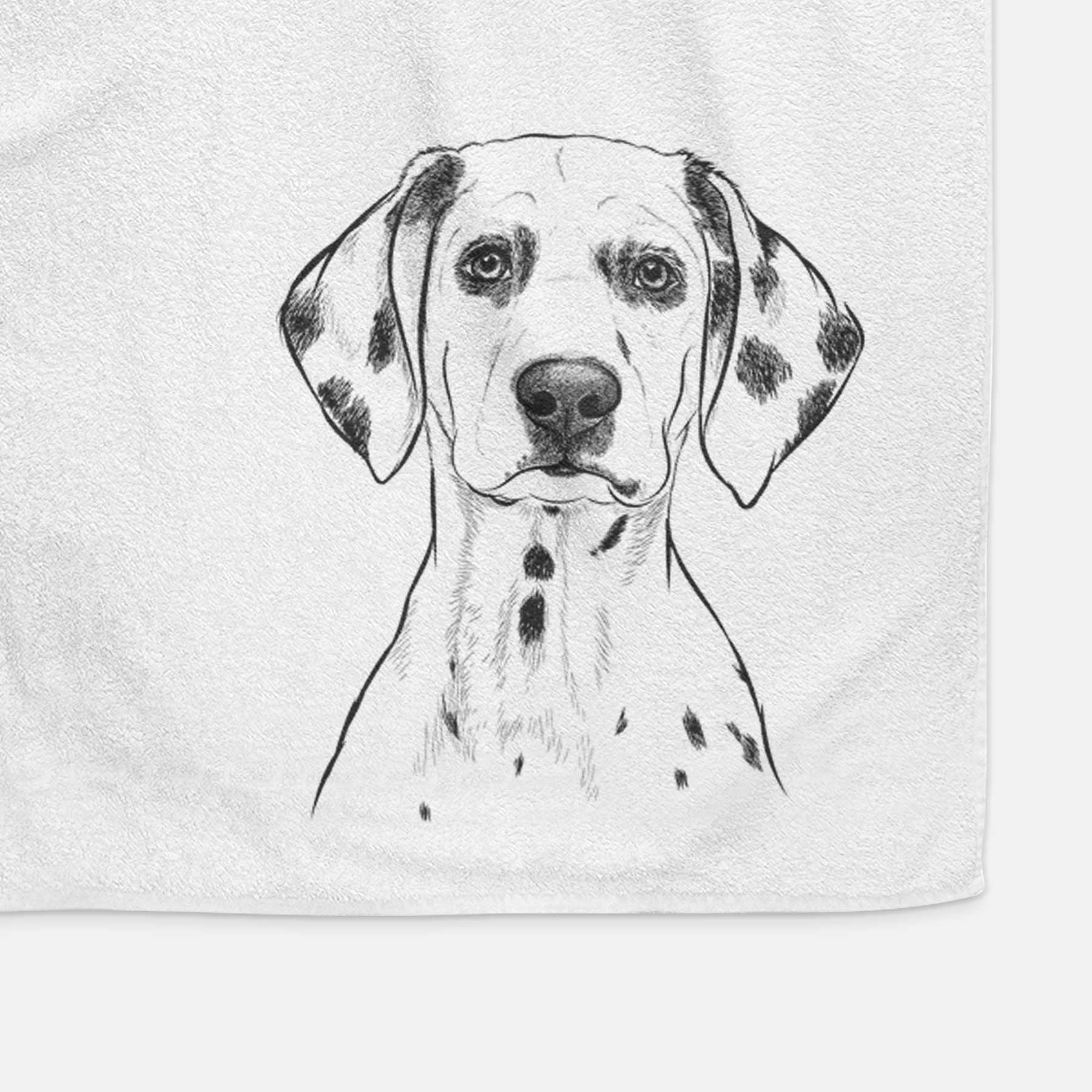 Riot the Dalmatian Decorative Hand Towel