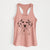 Riot the Dalmatian - Women's Racerback Tanktop