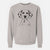 Bare Riot the Dalmatian - Unisex Pigment Dyed Crew Sweatshirt