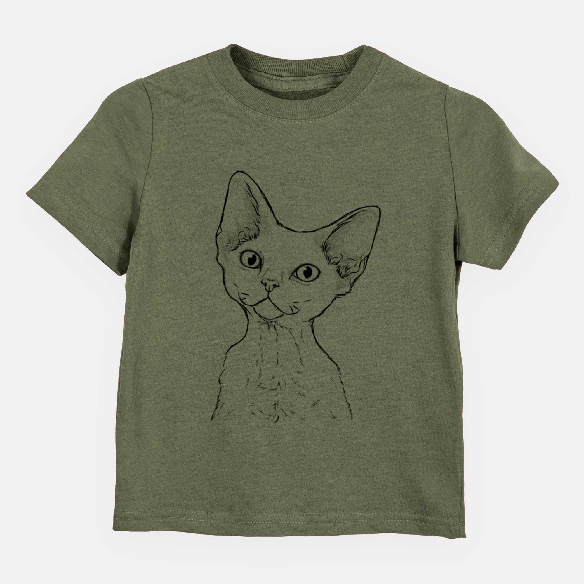 Bare Ripley the Devon Rex Cat - Kids/Youth/Toddler Shirt