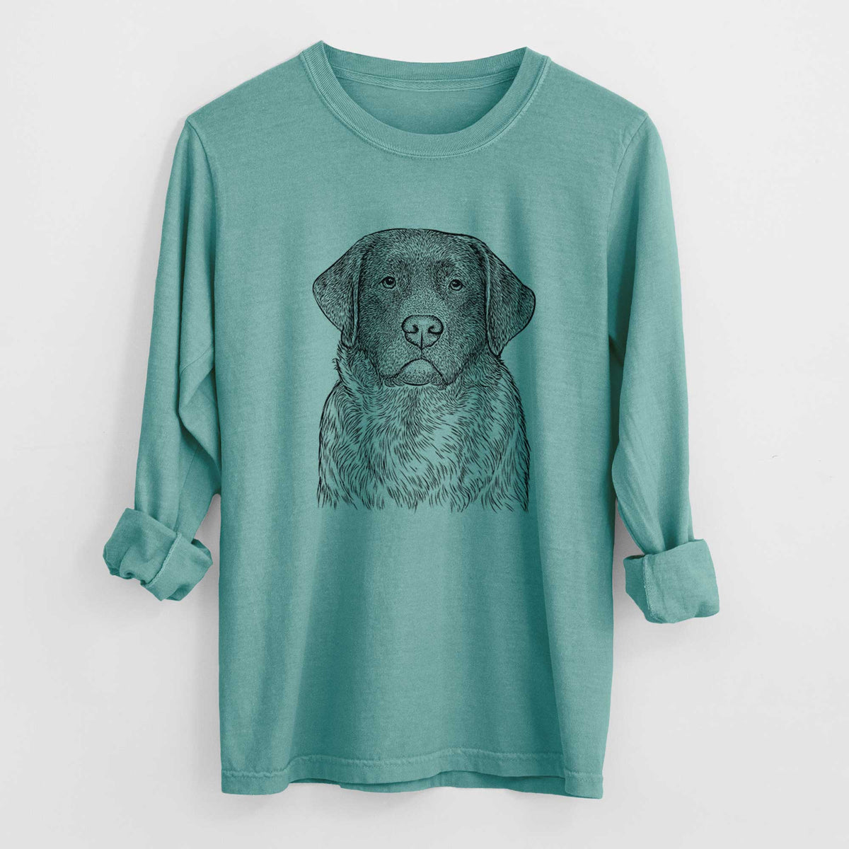 Bare River the English Labrador Retriever - Heavyweight 100% Cotton Long Sleeve