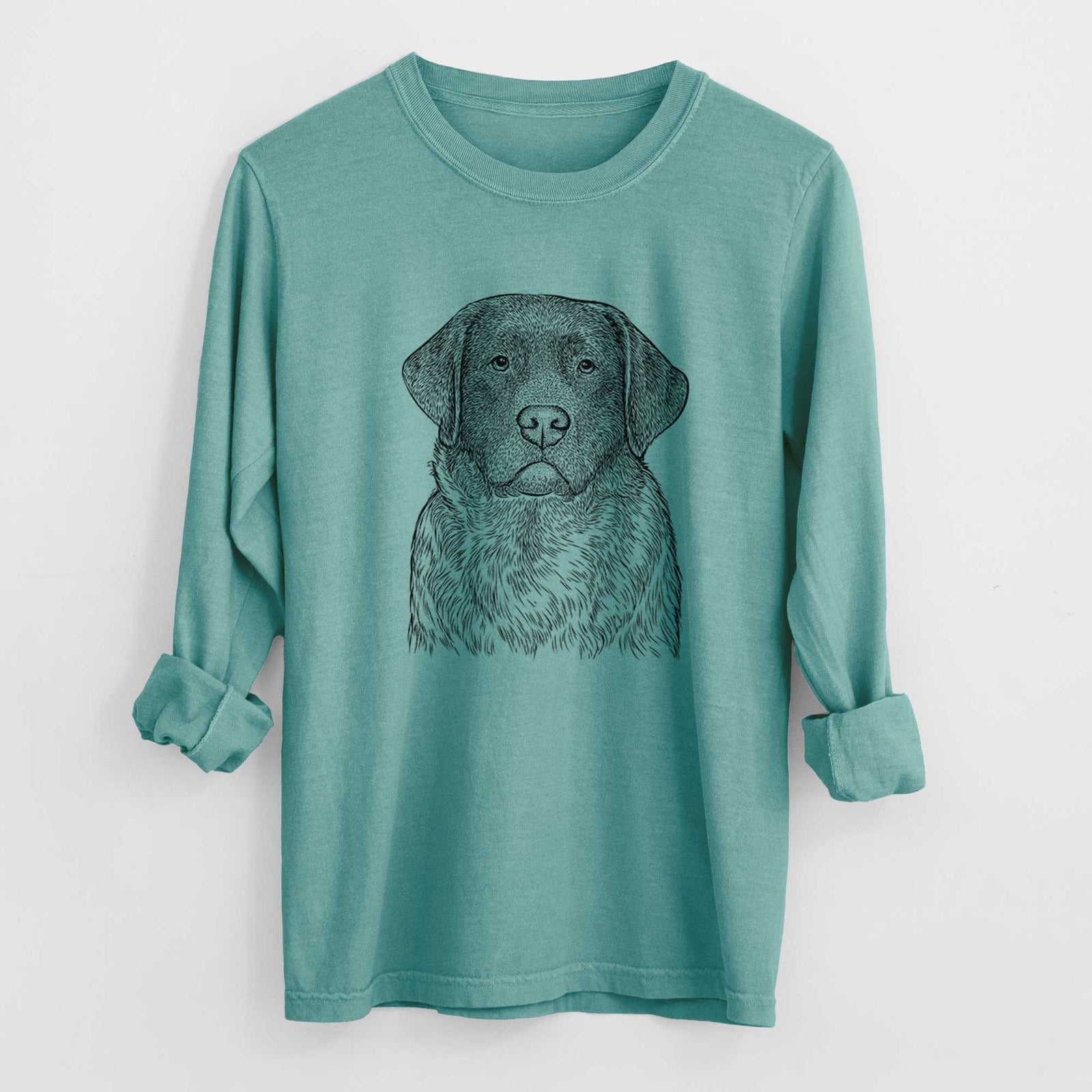 Bare River the English Labrador Retriever - Heavyweight 100% Cotton Long Sleeve