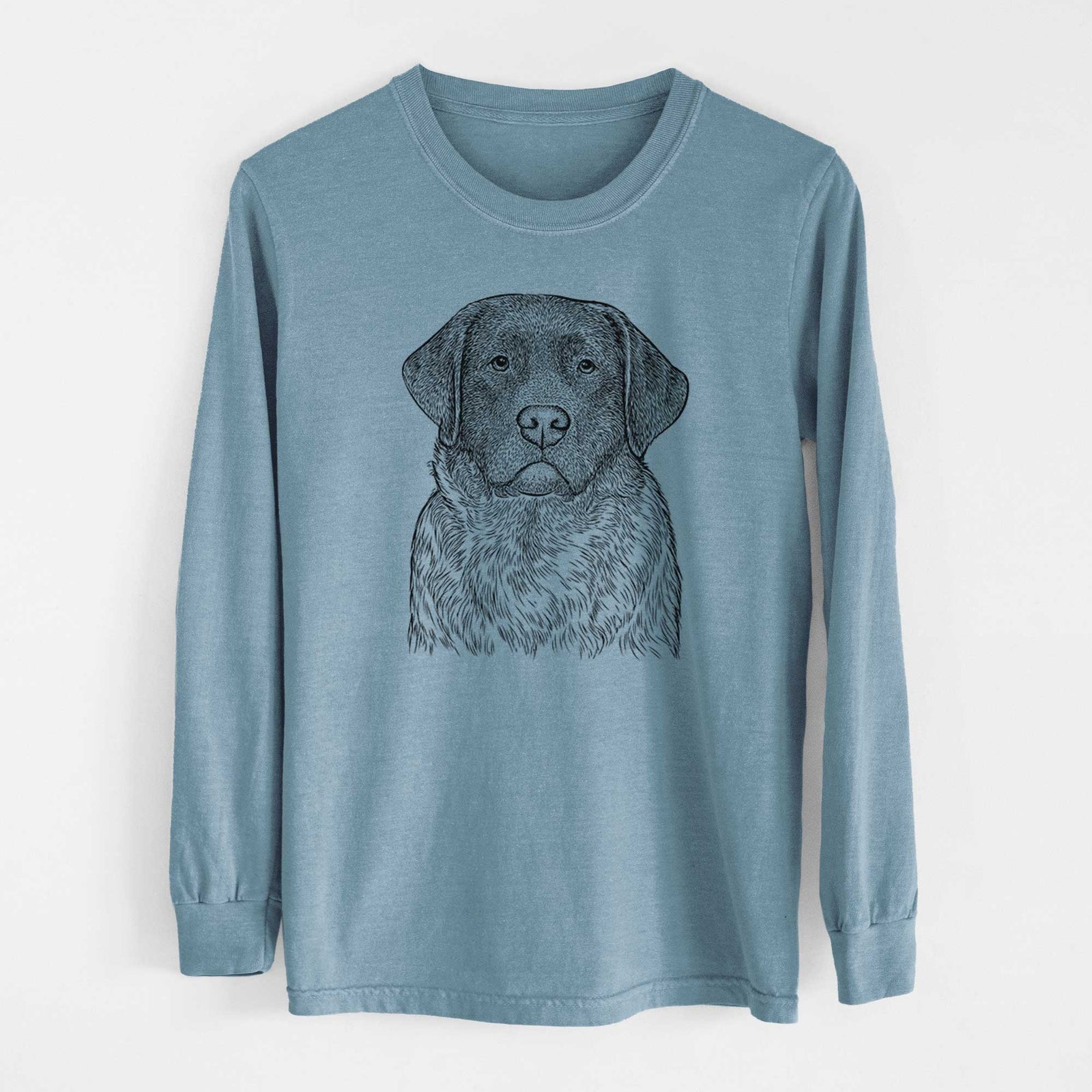 Bare River the English Labrador Retriever - Heavyweight 100% Cotton Long Sleeve