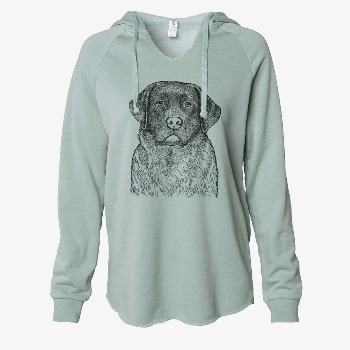 River the English Labrador Retriever - Cali Wave Hooded Sweatshirt