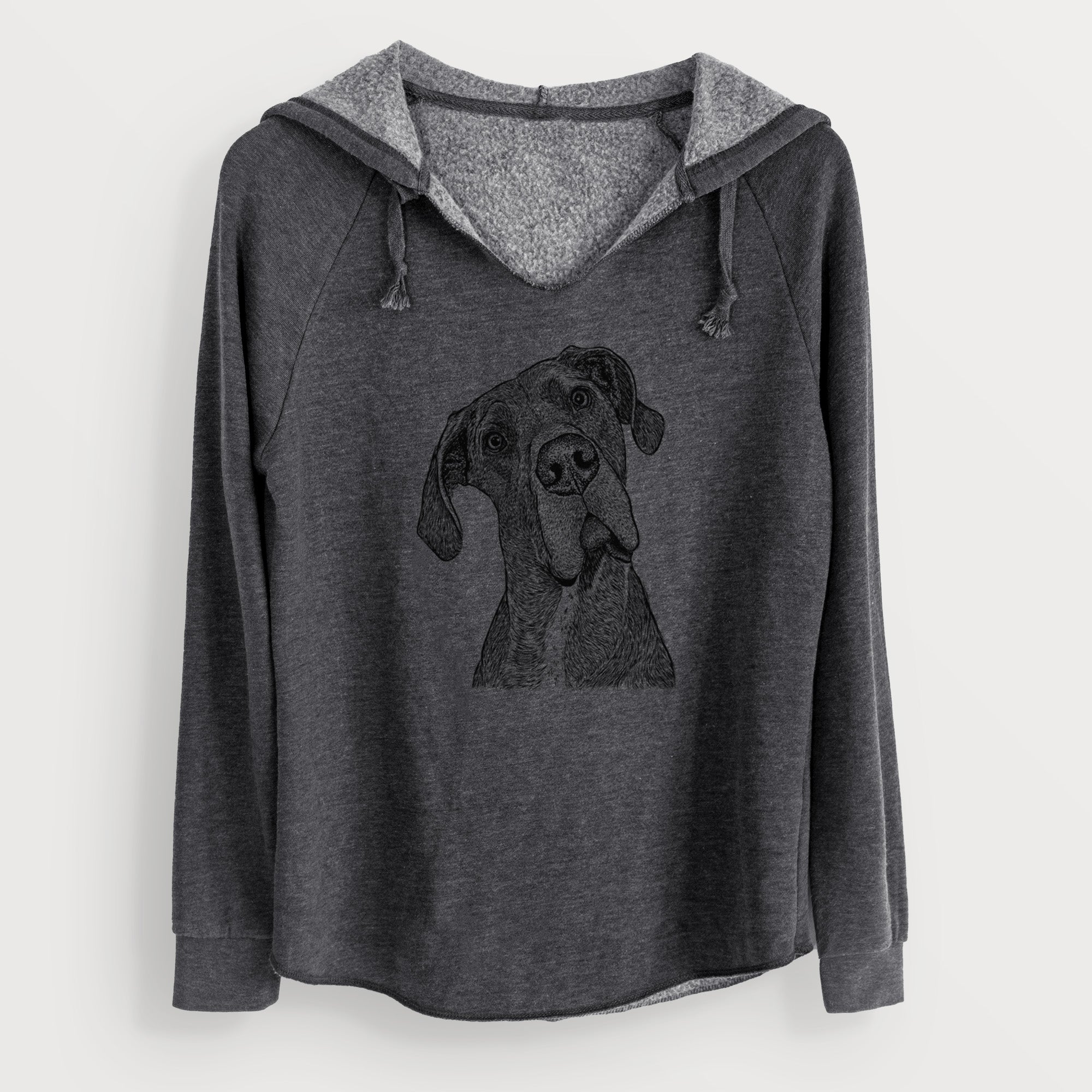 Bare River the Great Dane - Cali Wave Hooded Sweatshirt