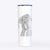 River the Great Dane - 20oz Skinny Tumbler