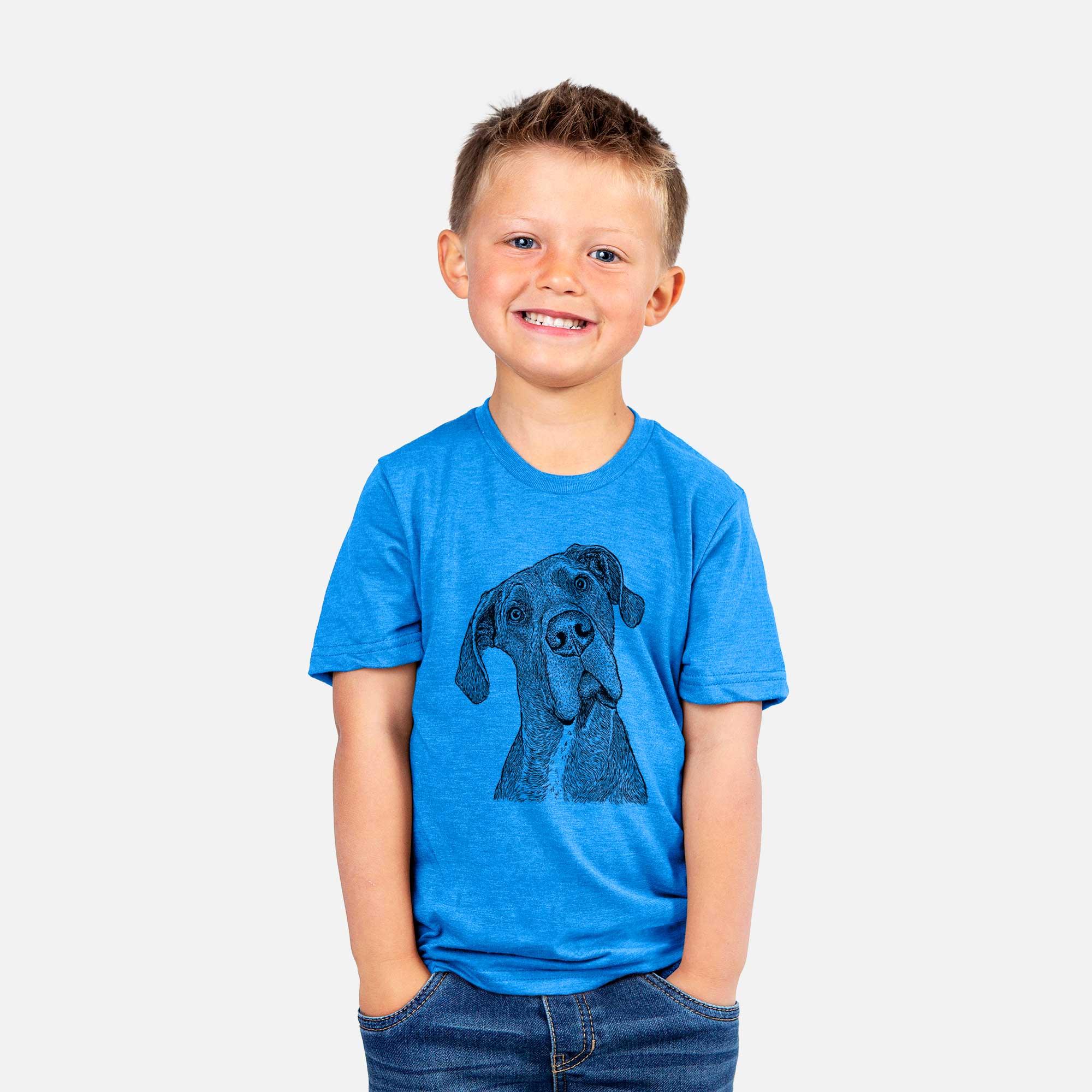 Bare River the Great Dane - Kids/Youth/Toddler Shirt