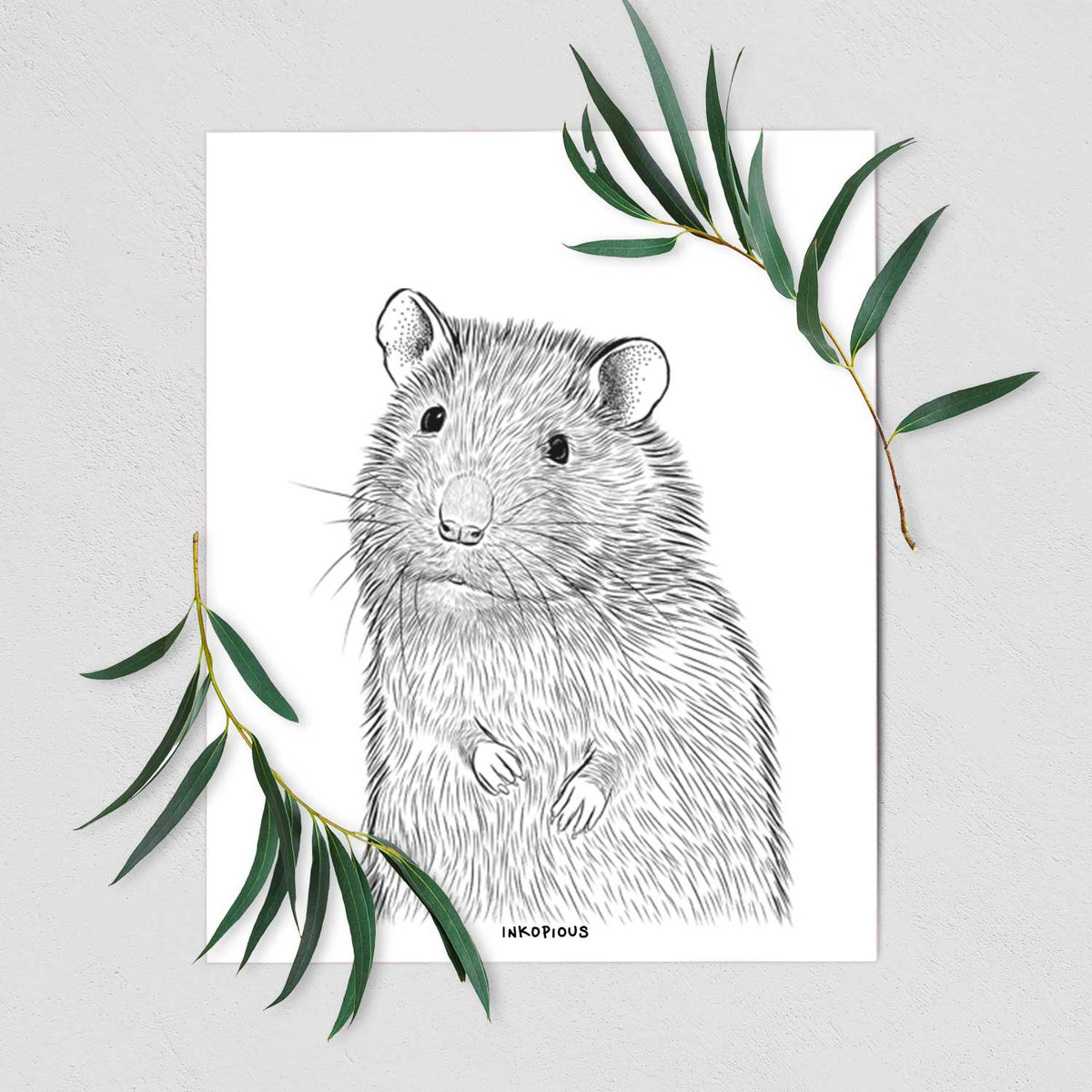 Rizzo the Rat Art Print