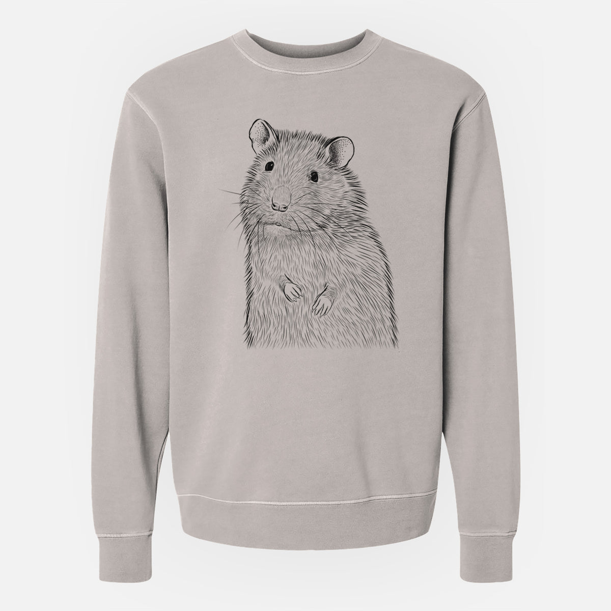 Bare Rizzo the Rat - Unisex Pigment Dyed Crew Sweatshirt