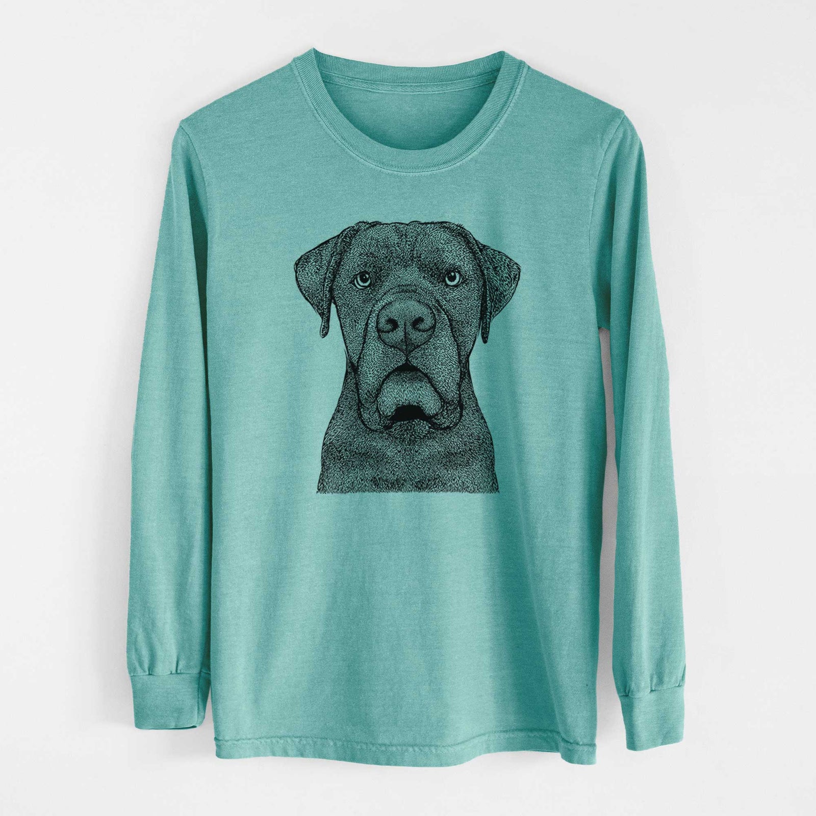 Bare Rocco the Cane Corso - Heavyweight 100% Cotton Long Sleeve