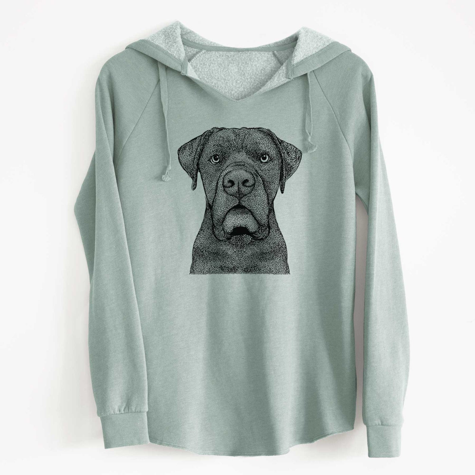 Bare Rocco the Cane Corso - Cali Wave Hooded Sweatshirt