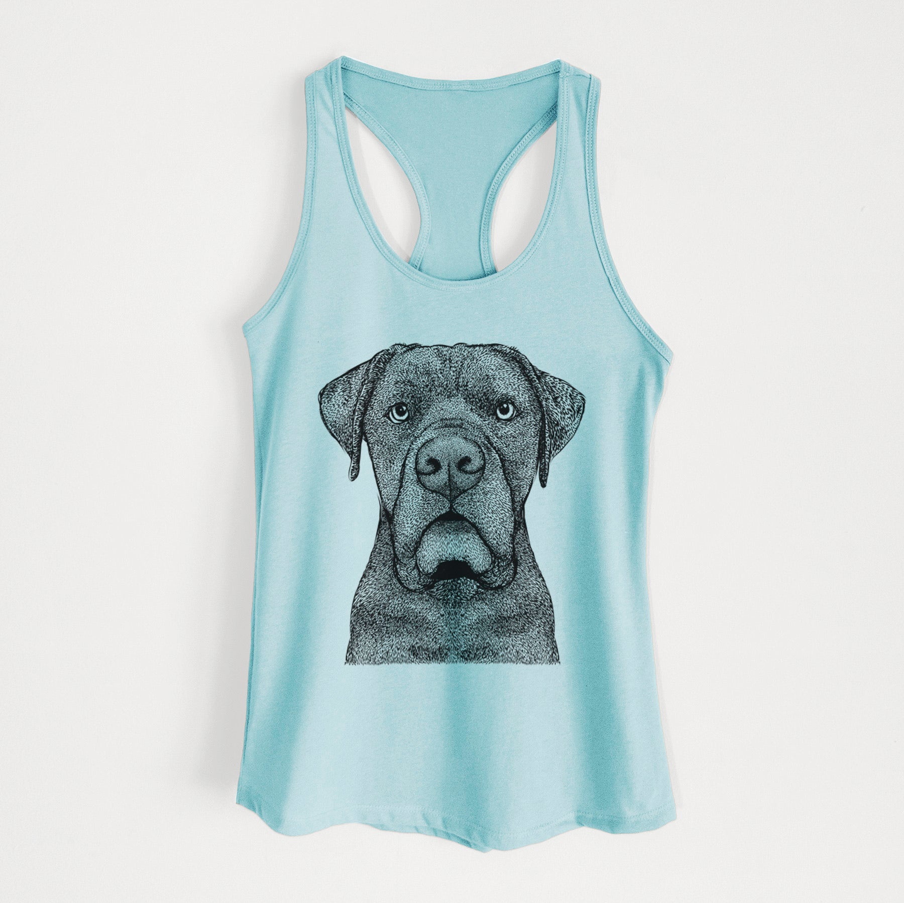 Rocco the Cane Corso - Women's Racerback Tanktop