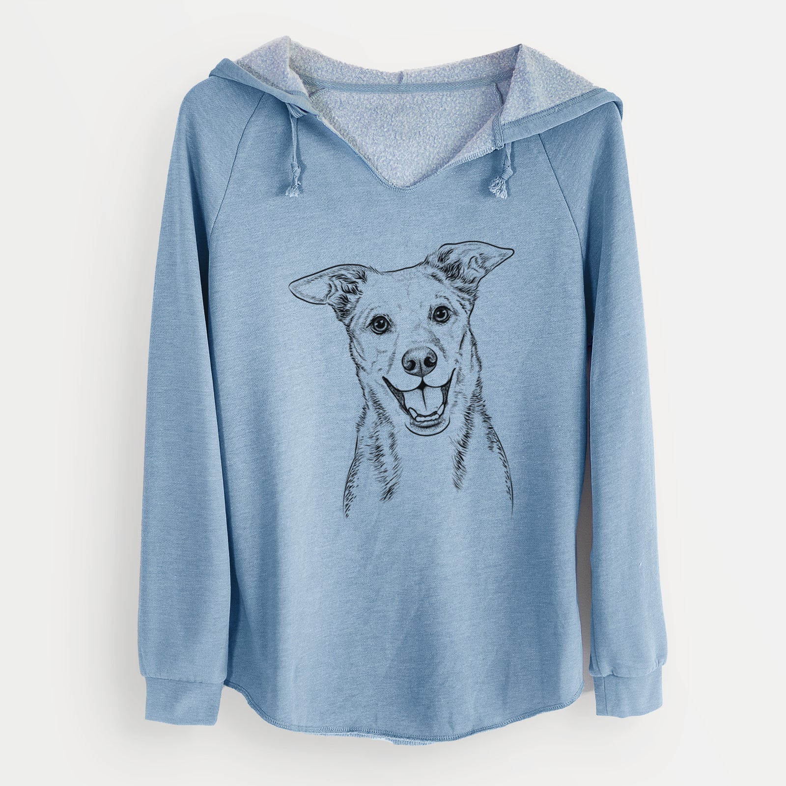 Bare Rocco the Mixed Breed - Cali Wave Hooded Sweatshirt