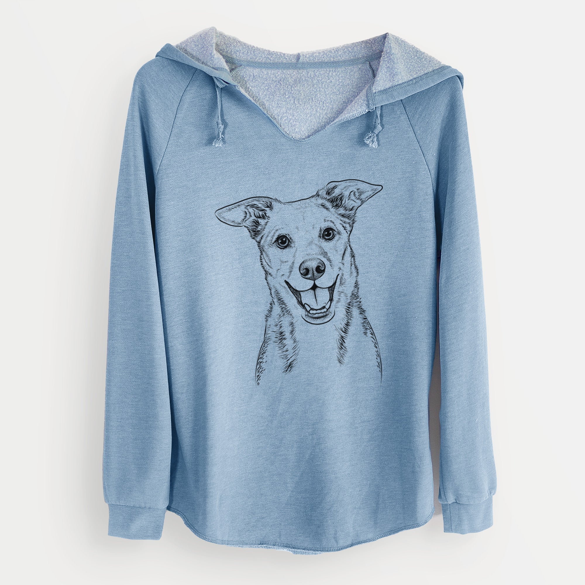 Bare Rocco the Mixed Breed - Cali Wave Hooded Sweatshirt