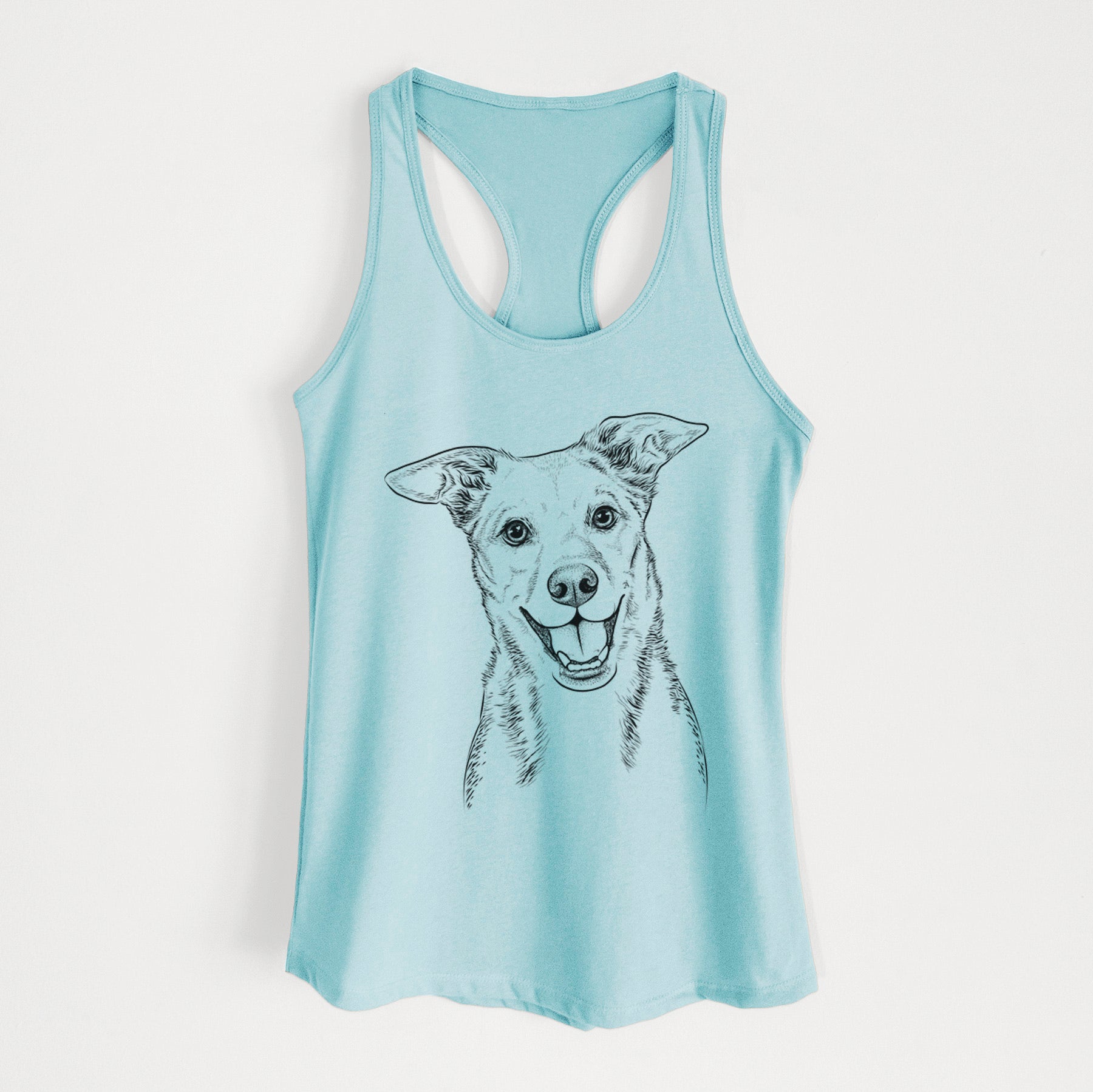 Rocco the Mixed Breed - Women's Racerback Tanktop