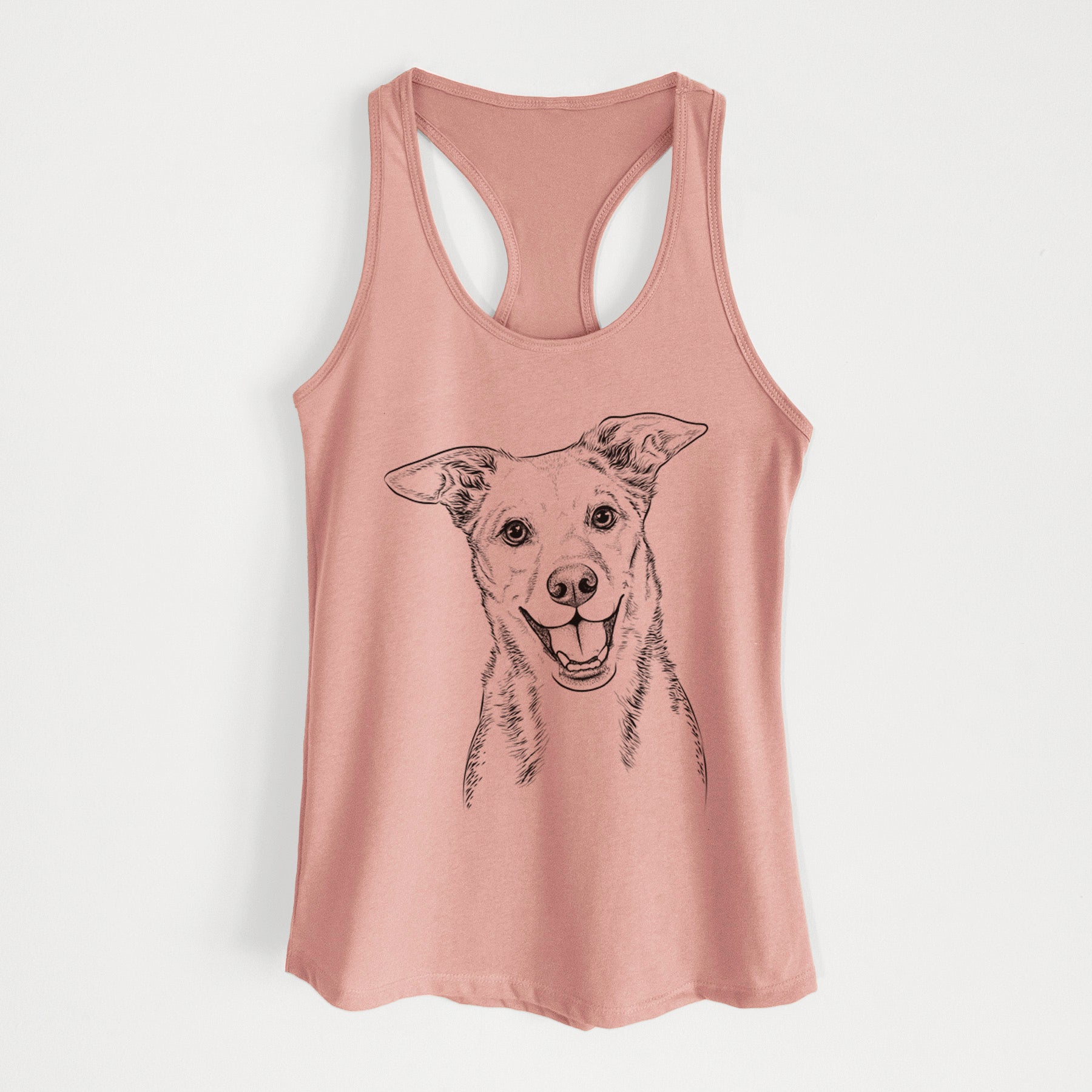 Rocco the Mixed Breed - Women's Racerback Tanktop