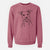 Bare Rocco the Mixed Breed - Unisex Pigment Dyed Crew Sweatshirt