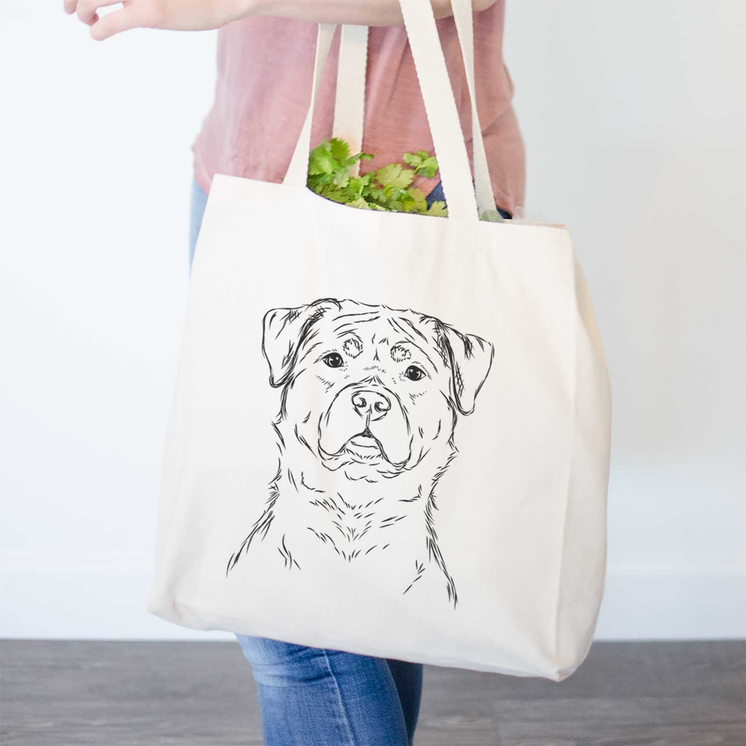 Rocky the Rottweiler - Tote Bag