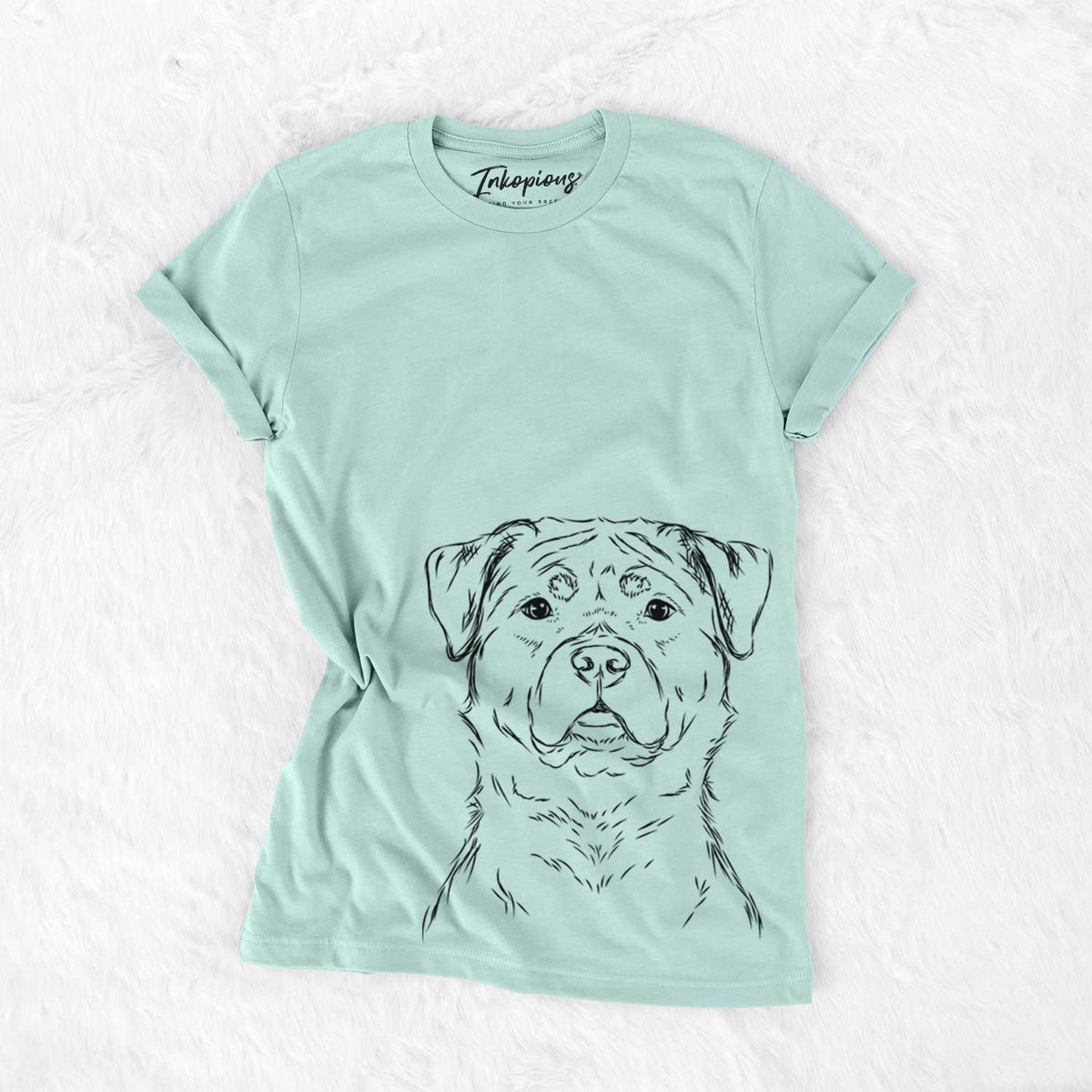 Bare Rocky the Rottweiler - Unisex Crewneck