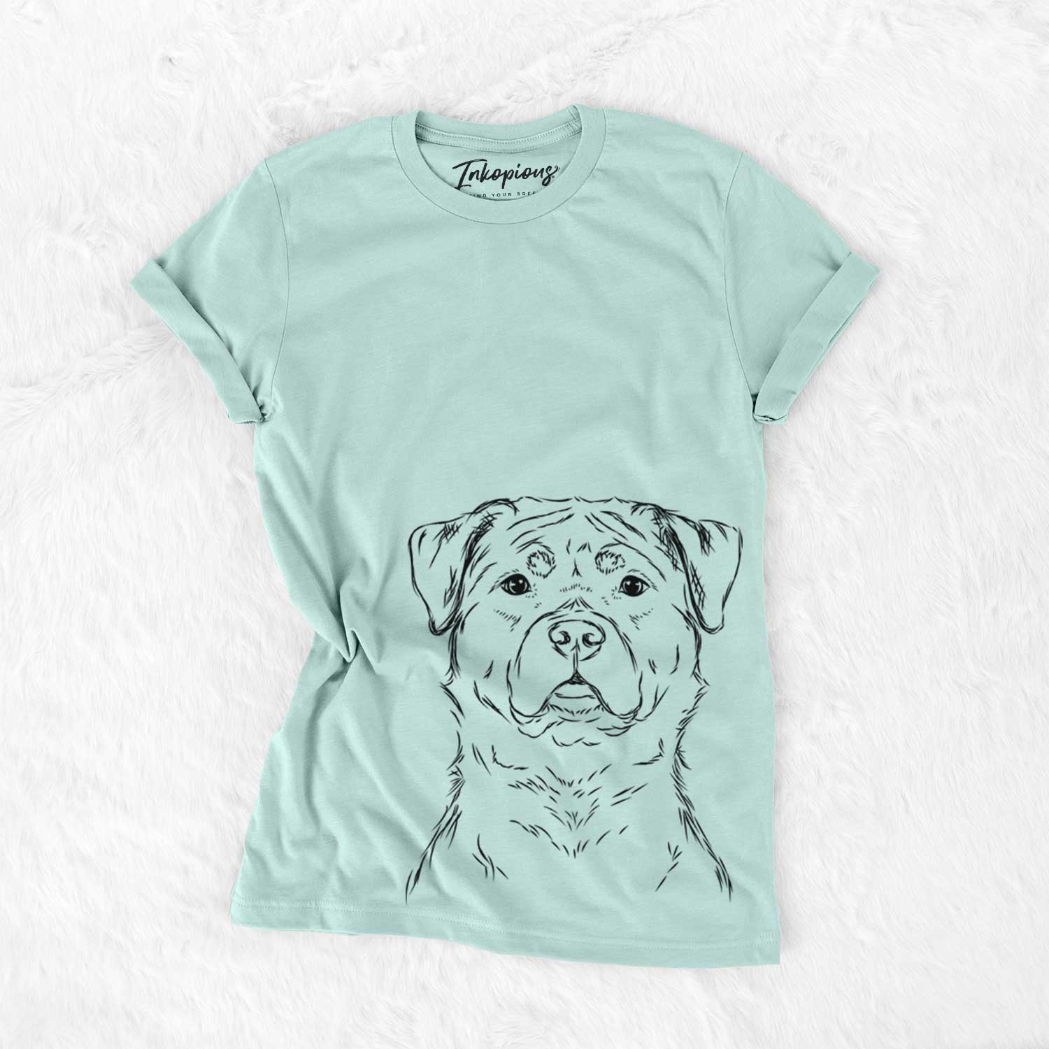 Bare Rocky the Rottweiler - Unisex Crewneck