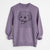 Bare Rocky the Teacup Poodle - Unisex Pigment Dyed Crew Sweatshirt