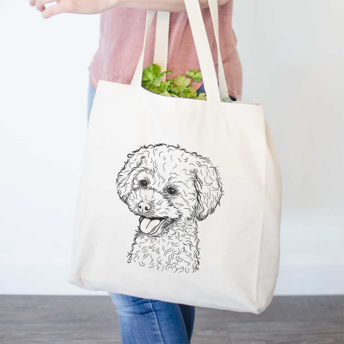 Rocky the Teacup Poodle - Tote Bag