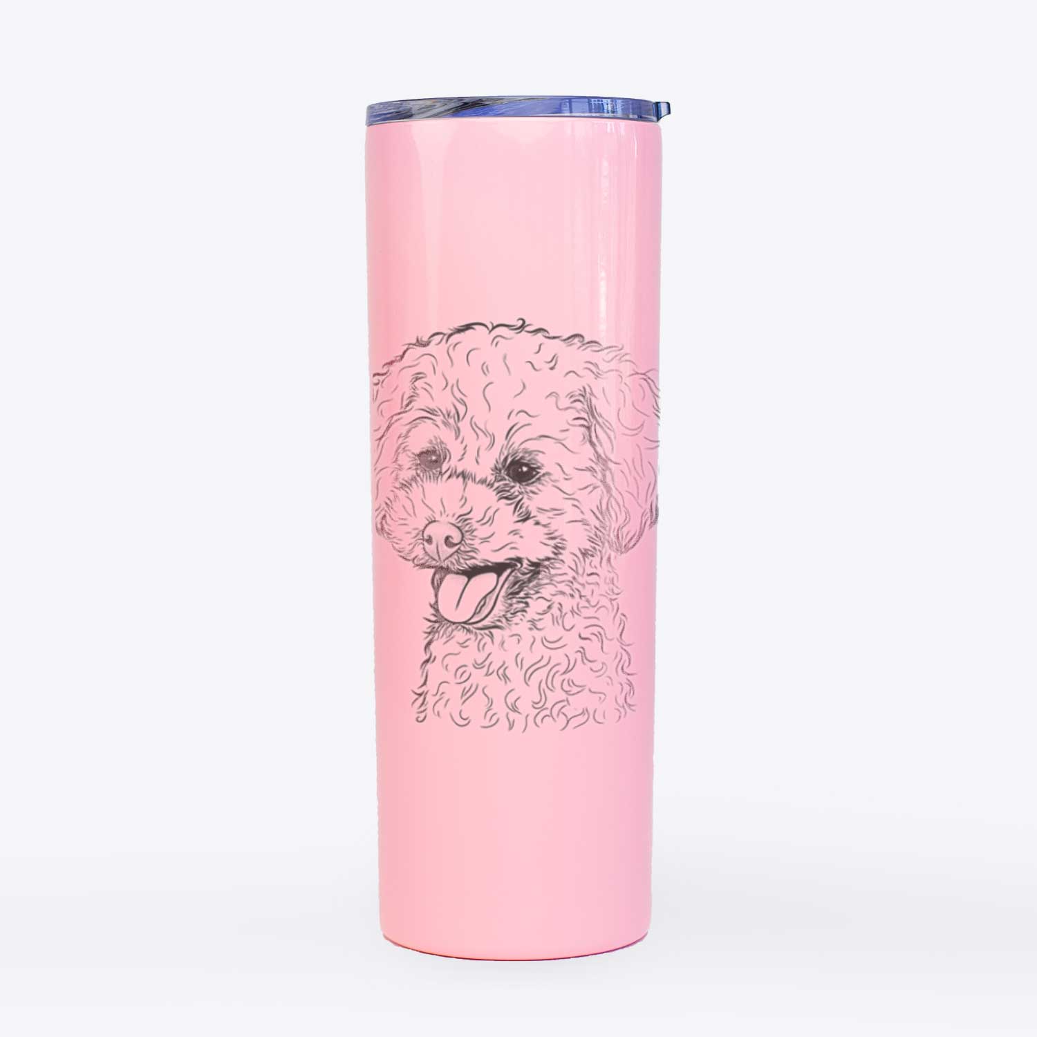 Rocky the Teacup Poodle - 20oz Skinny Tumbler