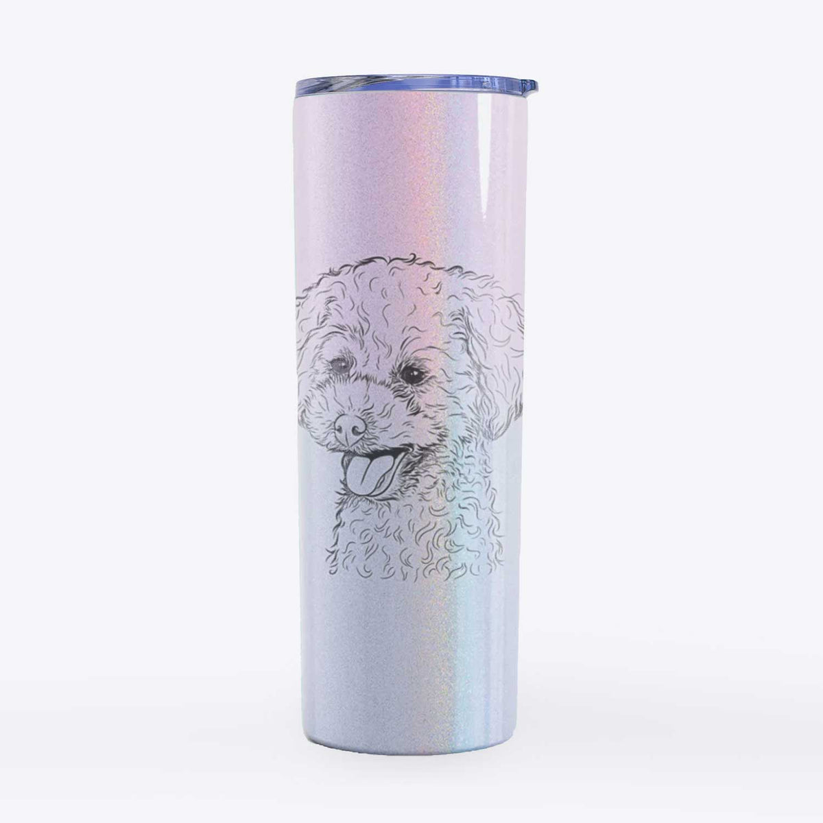 Rocky the Teacup Poodle - 20oz Skinny Tumbler