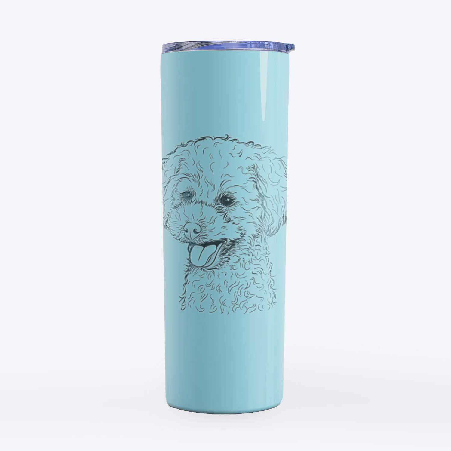 Rocky the Teacup Poodle - 20oz Skinny Tumbler