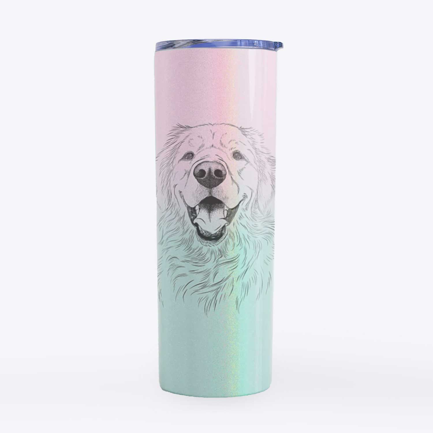 Roger the Golden Retriever - 20oz Skinny Tumbler