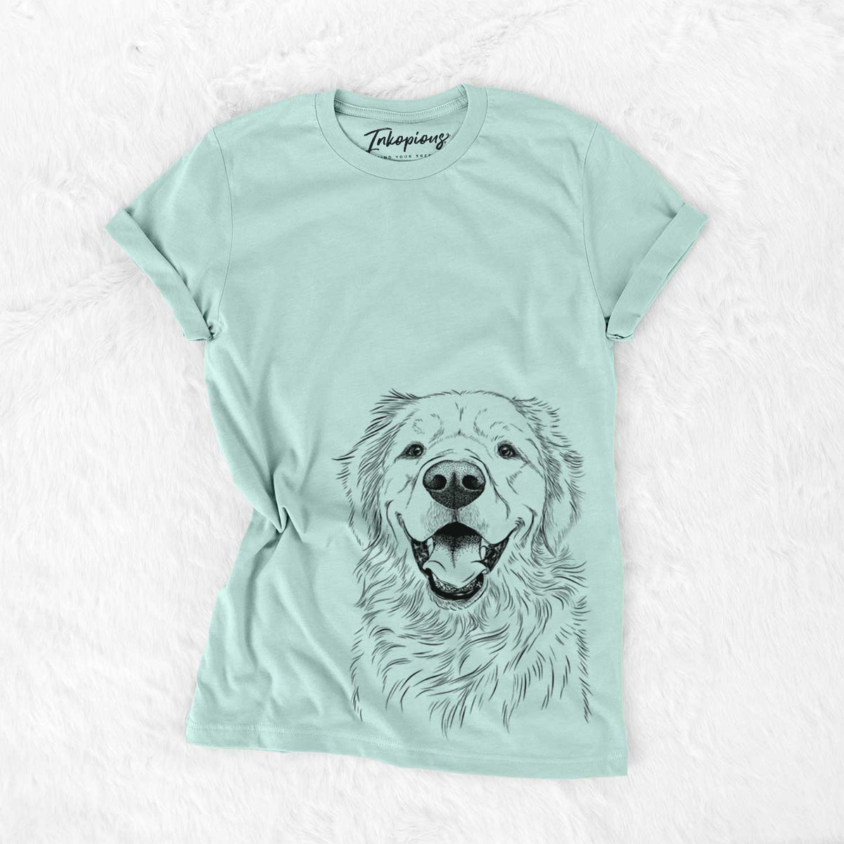 Bare Roger the Golden Retriever - Unisex Crewneck
