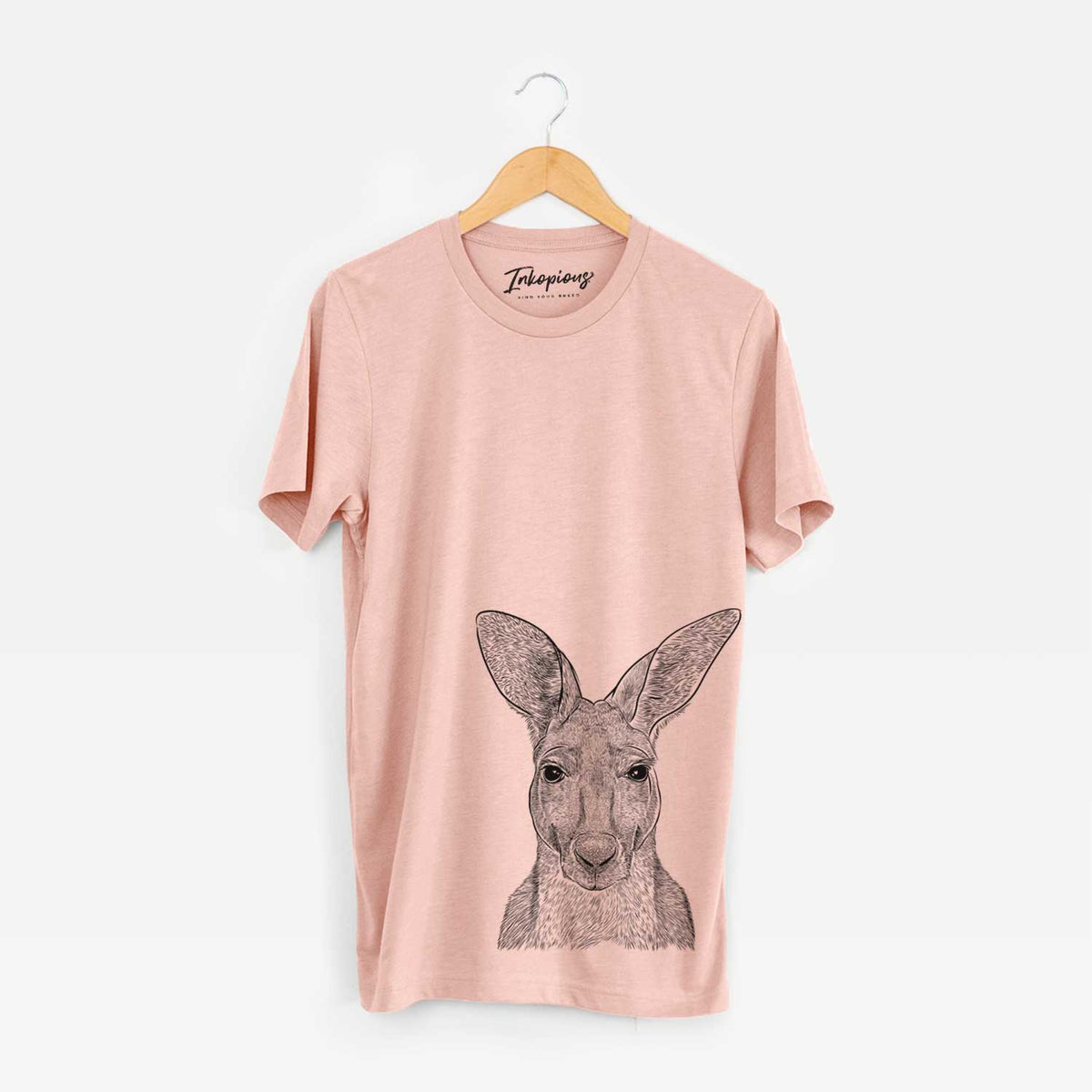 Roger the Red Kangaroo - Bella Canvas Unisex Crewneck