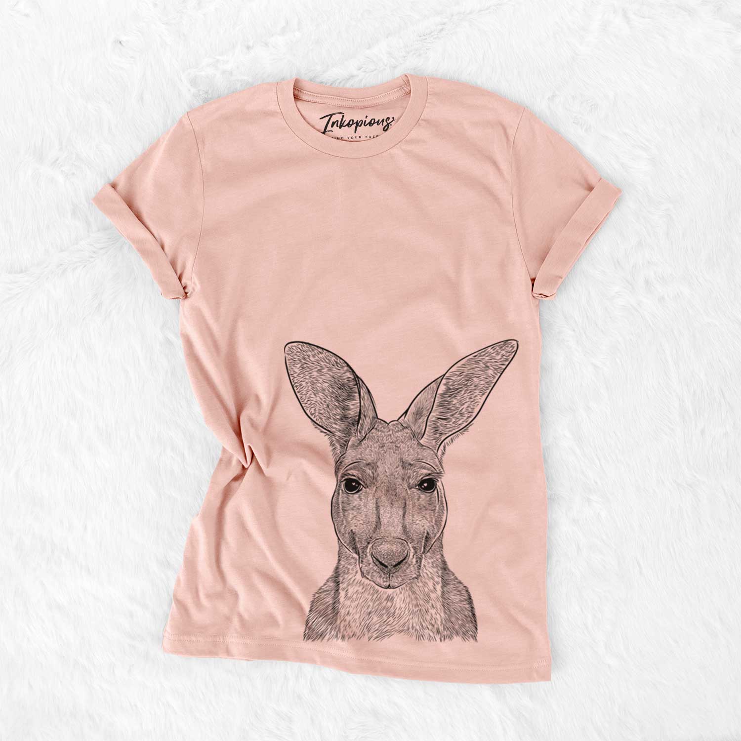 Roger the Red Kangaroo - Bella Canvas Unisex Crewneck