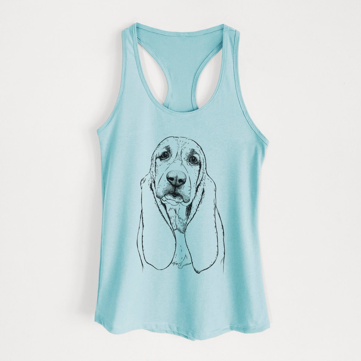 Rolo the Basset Hound - Women's Racerback Tanktop