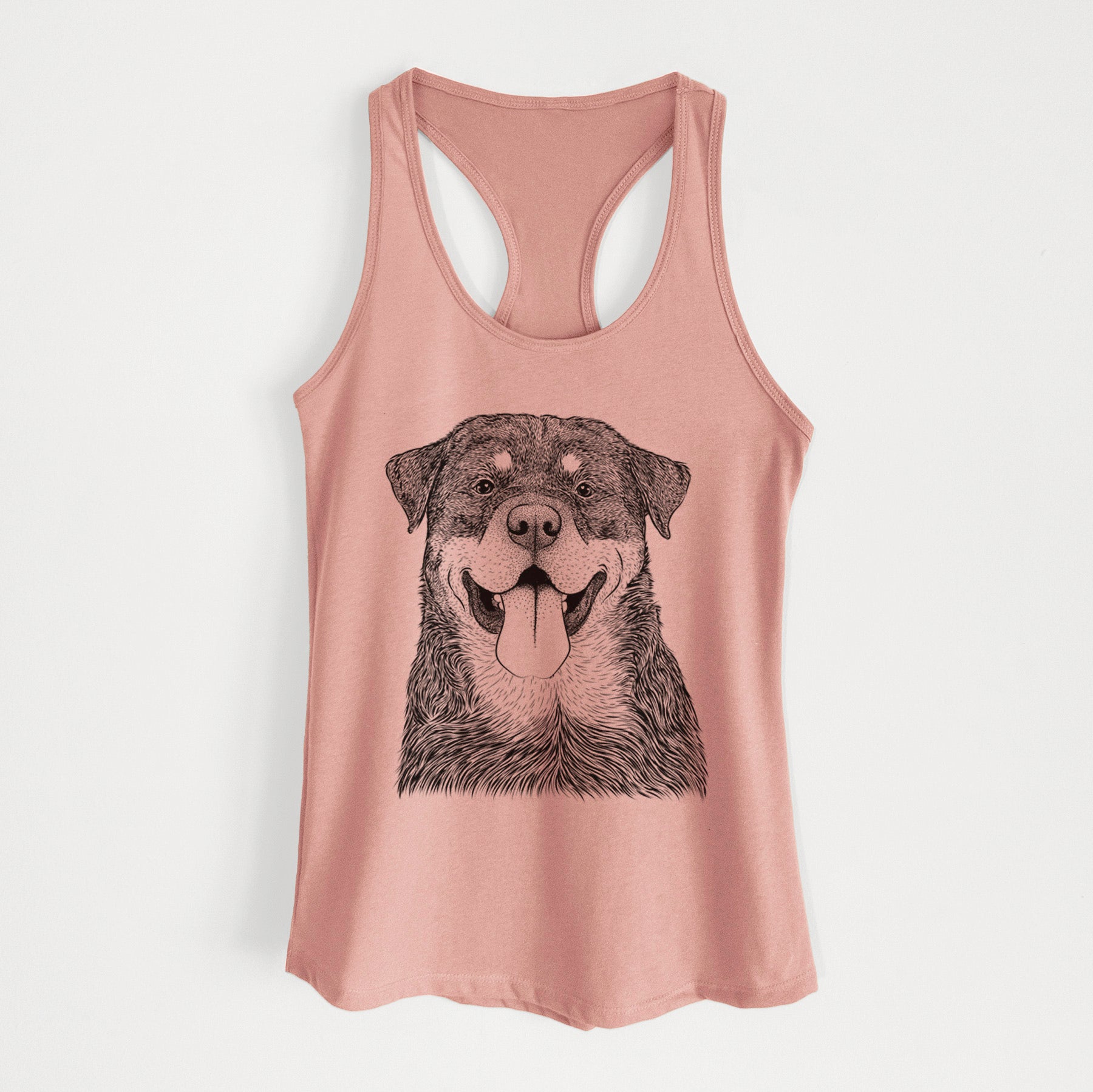 Romeo the Rottweiler - Women's Racerback Tanktop