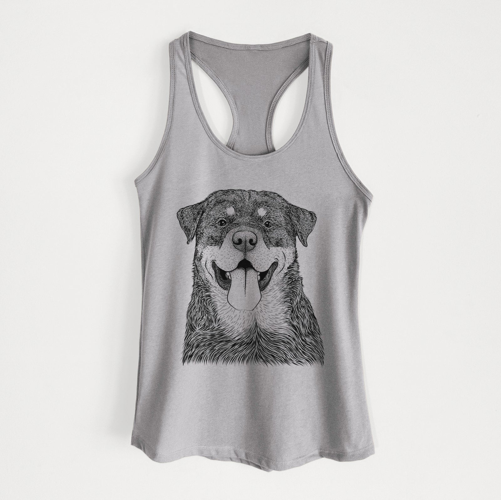 Romeo the Rottweiler - Women's Racerback Tanktop