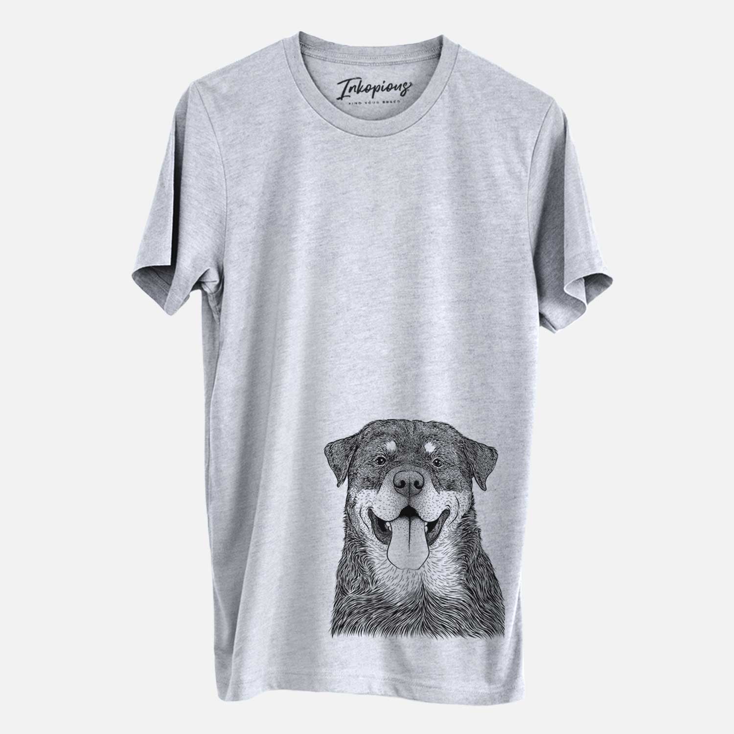 Bare Romeo the Rottweiler - Unisex Crewneck