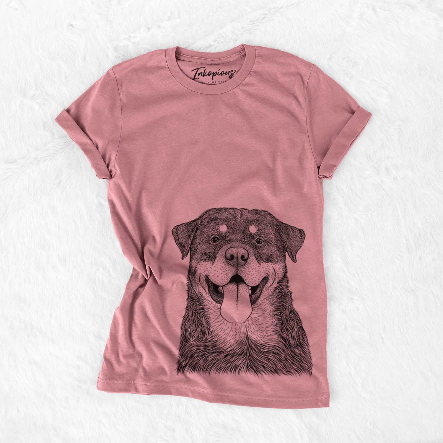 Bare Romeo the Rottweiler - Unisex Crewneck