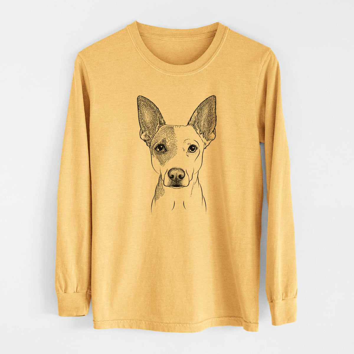 Bare Roo the Mixed Breed - Heavyweight 100% Cotton Long Sleeve