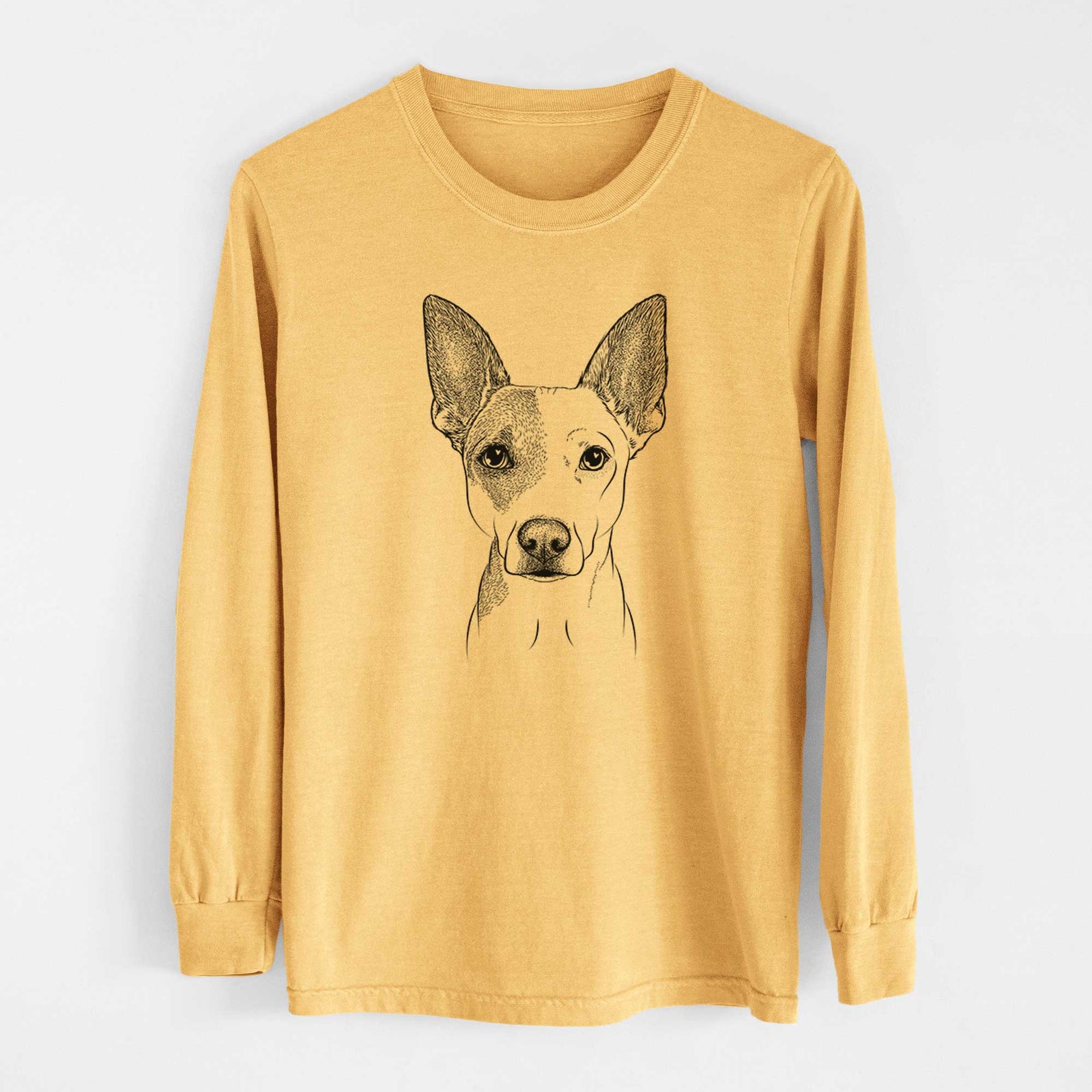 Bare Roo the Mixed Breed - Heavyweight 100% Cotton Long Sleeve