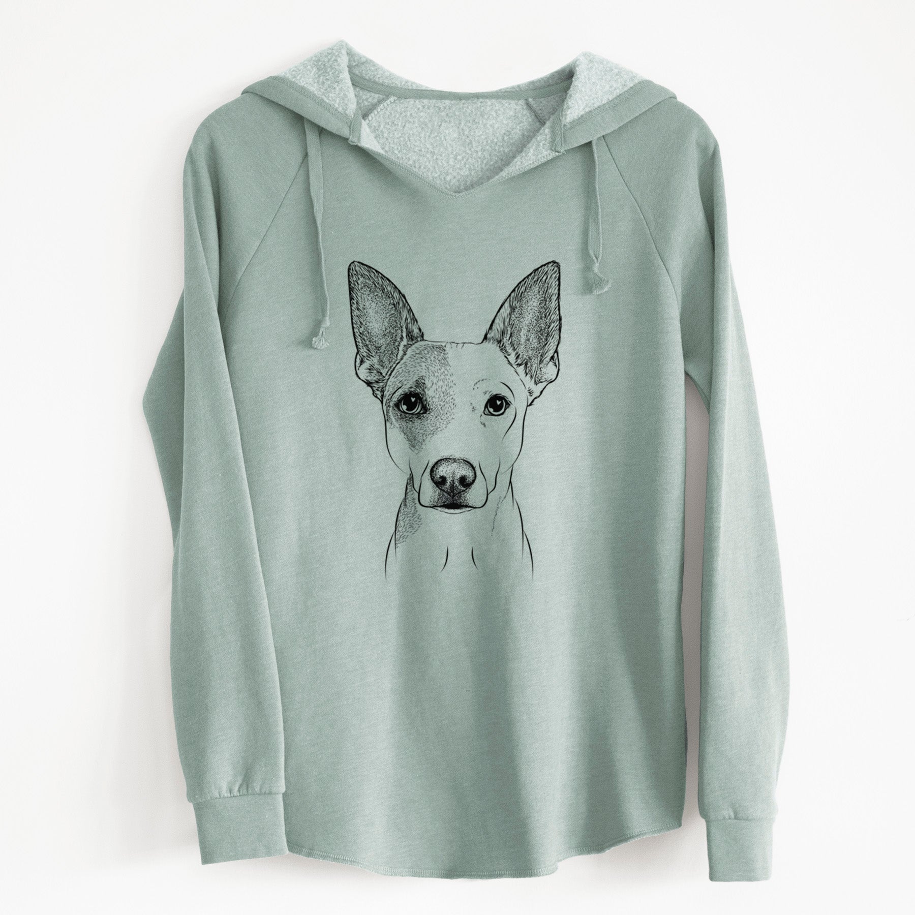 Bare Roo the Mixed Breed - Cali Wave Hooded Sweatshirt