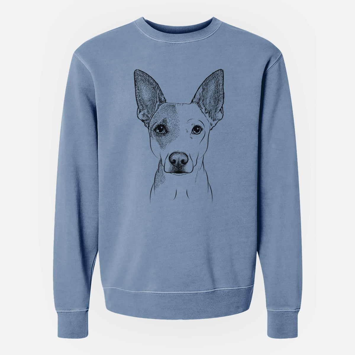 Bare Roo the Mixed Breed - Unisex Pigment Dyed Crew Sweatshirt