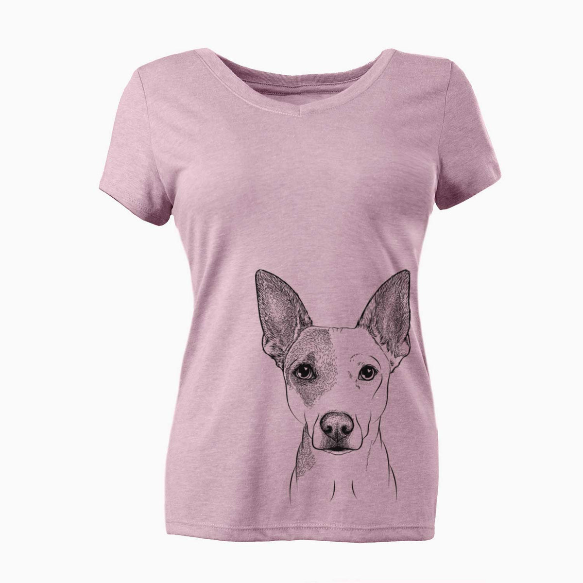 Bare Roo the Mixed Breed - Women's V-neck Shirt