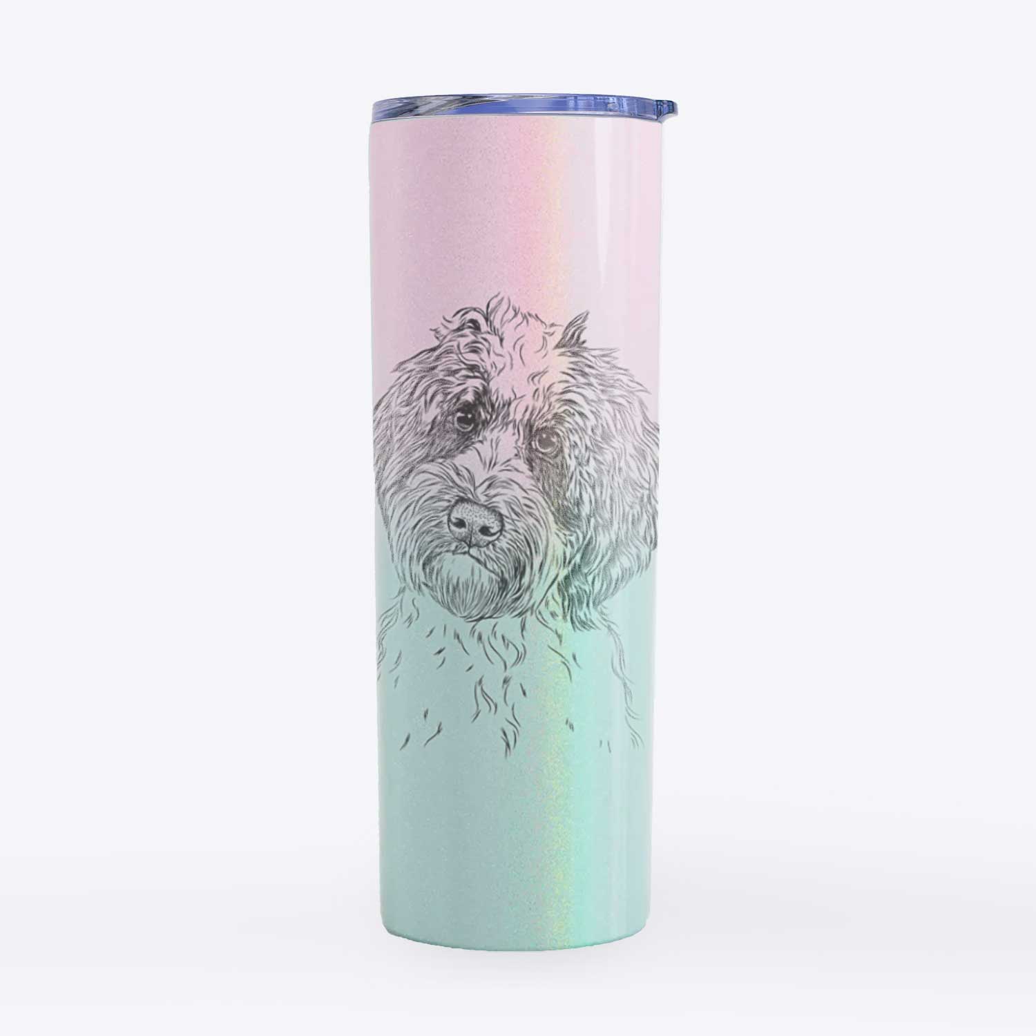 Rooney the Aussiedoodle - 20oz Skinny Tumbler